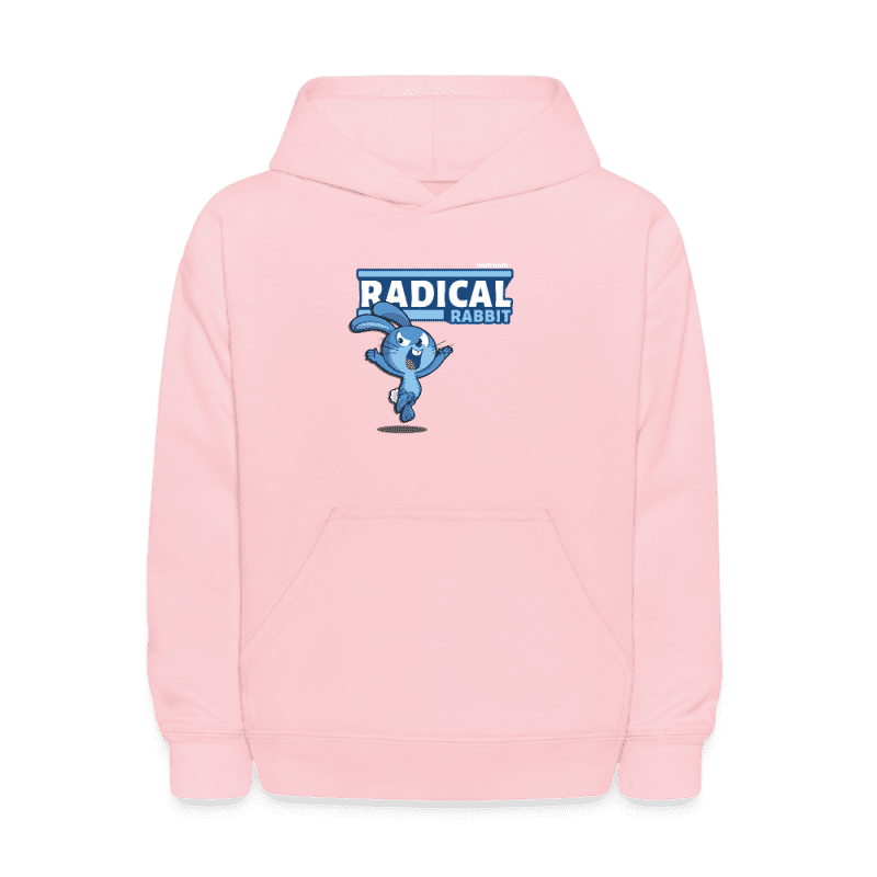 Radical Rabbit Character Comfort Kids Hoodie - pink