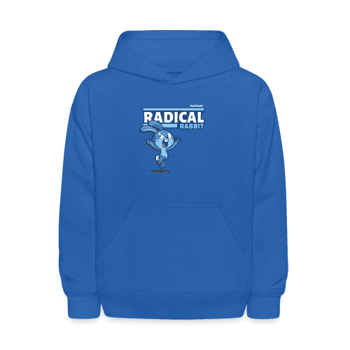 Radical Rabbit Character Comfort Kids Hoodie - royal blue