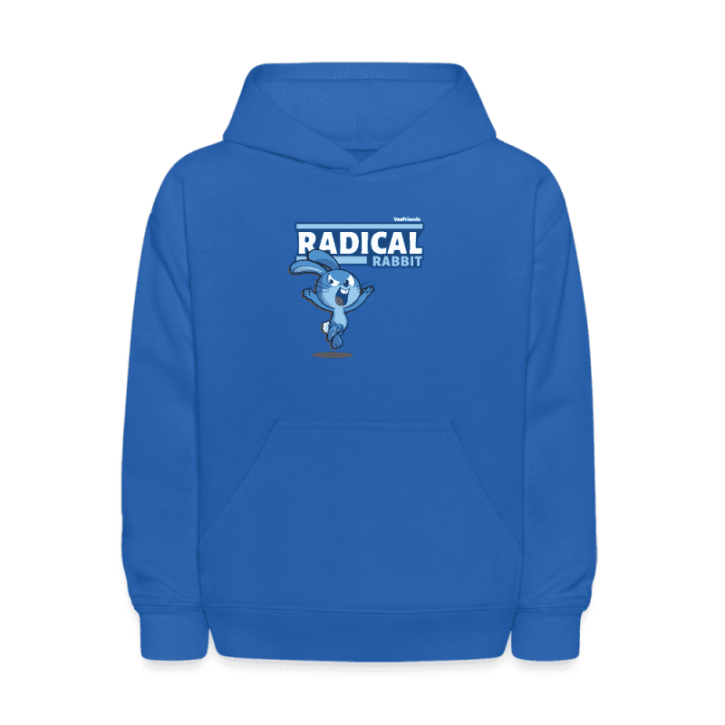 Radical Rabbit Character Comfort Kids Hoodie - royal blue