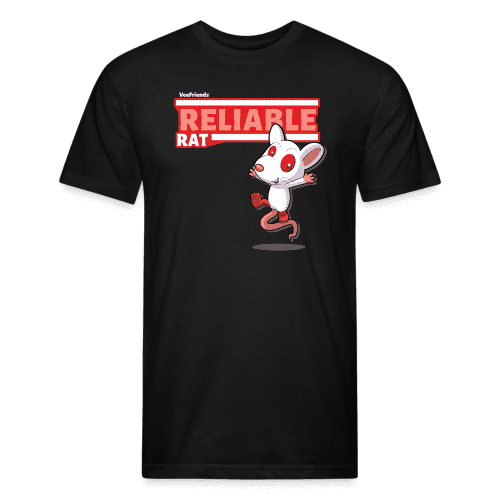 Reliable Rat Character Comfort Adult Tee - black