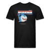 Shrewd Shark Character Comfort Adult Tee - black