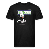 Sincere Skunk Character Comfort Adult Tee - black