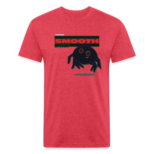 Smooth Spider Character Comfort Adult Tee - heather red