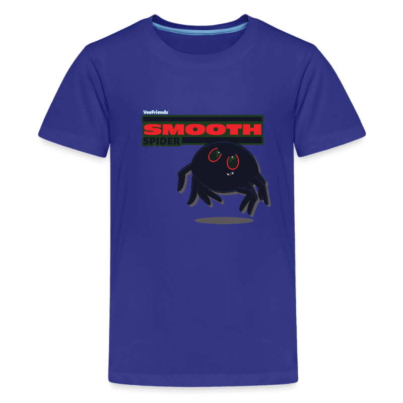 Smooth Spider Character Comfort Kids Tee - royal blue