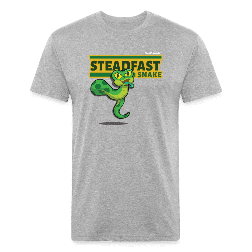 Steadfast Snake Character Comfort Adult Tee - heather gray