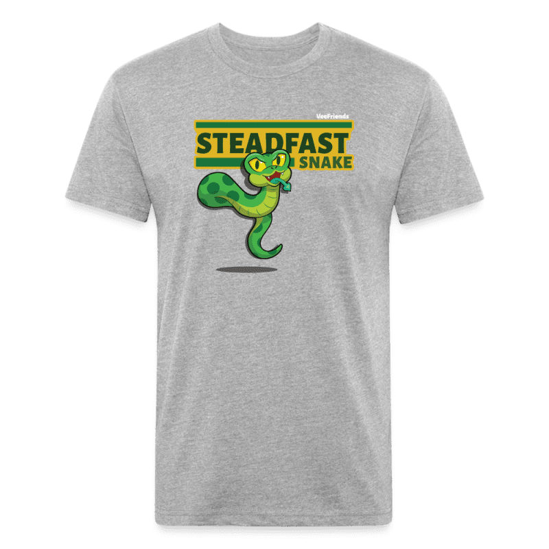 Steadfast Snake Character Comfort Adult Tee - heather gray