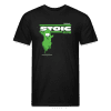 Stoic Slime Character Comfort Adult Tee - black