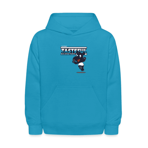 Tasteful Malayan Tapir Character Comfort Kids Hoodie - turquoise