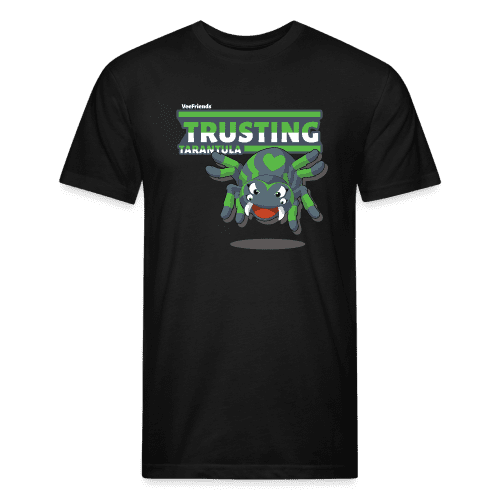 Trusting Tarantula Character Comfort Adult Tee - black