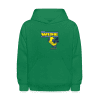 Wise Wasp Character Comfort Kids Hoodie - kelly green