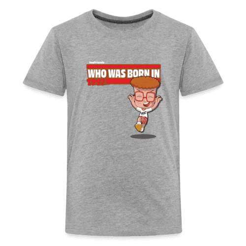 Who Was Born In 1997 Character Comfort Kids Tee - heather gray