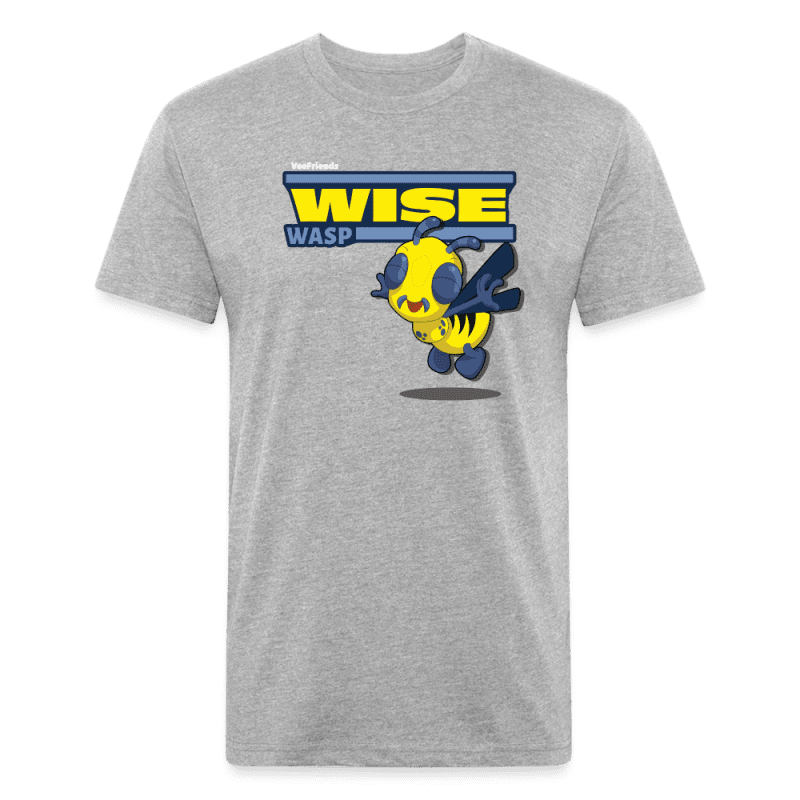 Wise Wasp Character Comfort Adult Tee - heather gray