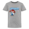 Your Poor Relationship With Time Is Your Biggest Vulnerability Character Comfort Kids Tee - heather gray