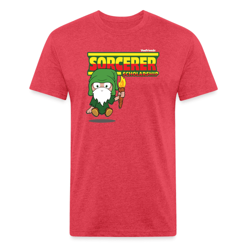 Sorcerer Scholarship Character Comfort Adult Tee - heather red