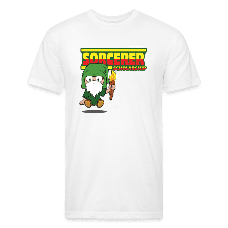 Sorcerer Scholarship Character Comfort Adult Tee (Holder Claim) - white