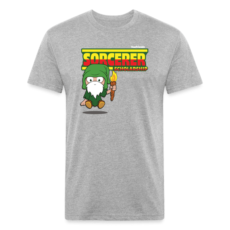 Sorcerer Scholarship Character Comfort Adult Tee (Holder Claim) - heather gray