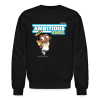 Ambitious Angel Character Comfort Adult Crewneck Sweatshirt - black