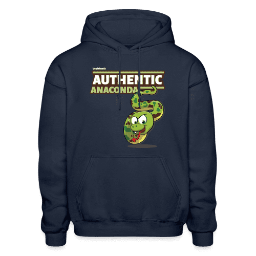 Authentic Anaconda Character Comfort Adult Hoodie - navy