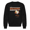 Big Game Bandicoot Character Comfort Adult Crewneck Sweatshirt - black