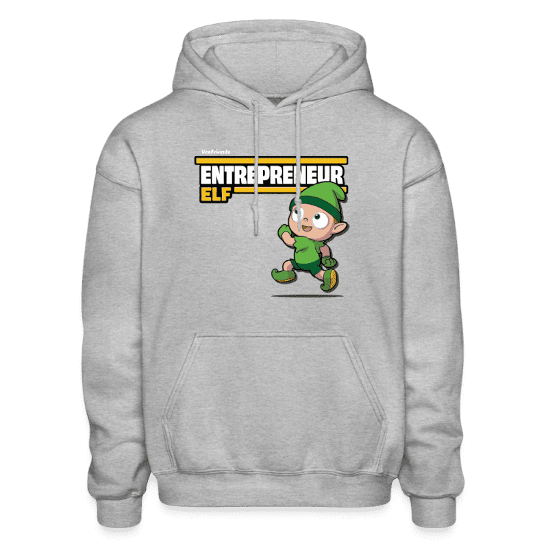 Entrepreneur Elf Character Comfort Adult Hoodie - heather gray