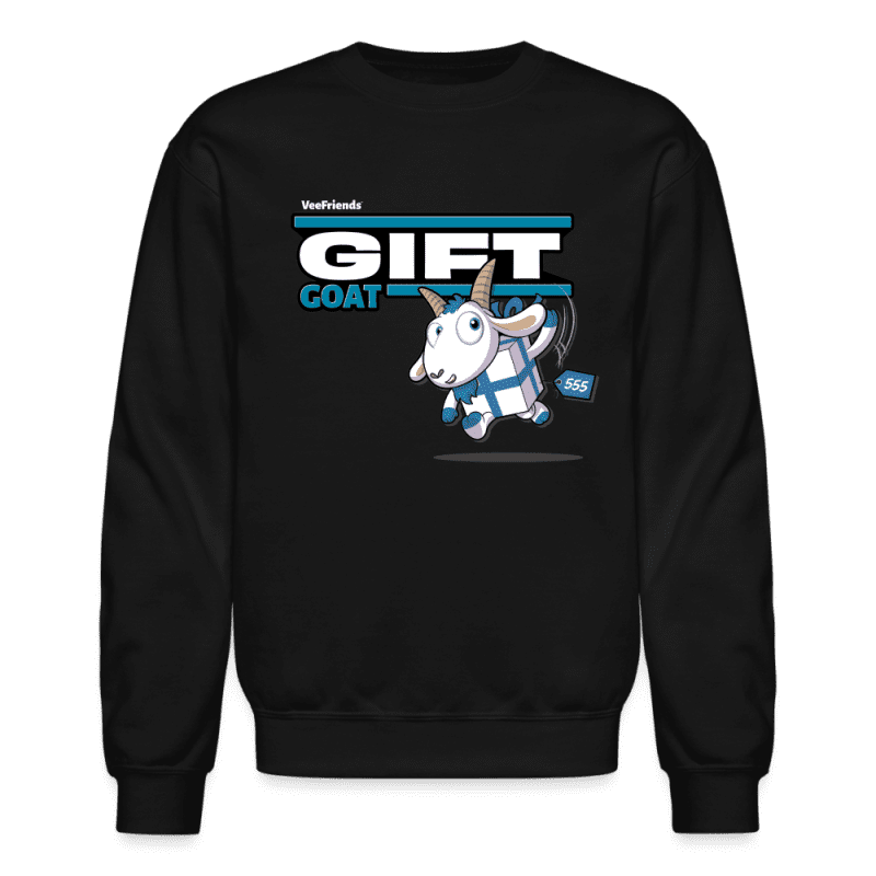 Gift Goat (S1) Character Comfort Adult Crewneck Sweatshirt - black