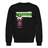 Facetime Flea Character Comfort Adult Crewneck Sweatshirt - black