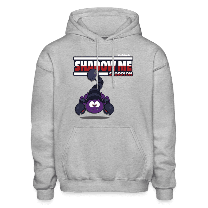 Shadow Me Scorpion Character Comfort Adult Hoodie - heather gray