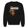 Conviction Cockroach Character Comfort Adult Crewneck Sweatshirt - black