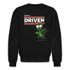 Driven Dragon Character Comfort Adult Crewneck Sweatshirt - black