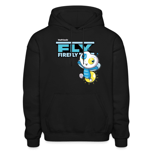 Fly Firefly Character Comfort Adult Hoodie - black