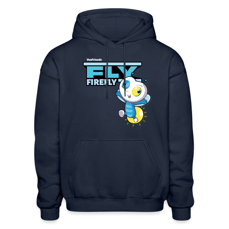 Fly Firefly Character Comfort Adult Hoodie - navy