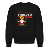 Forever Phoenix Character Comfort Adult Crewneck Sweatshirt - black