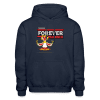 Forever Phoenix Character Comfort Adult Hoodie - navy