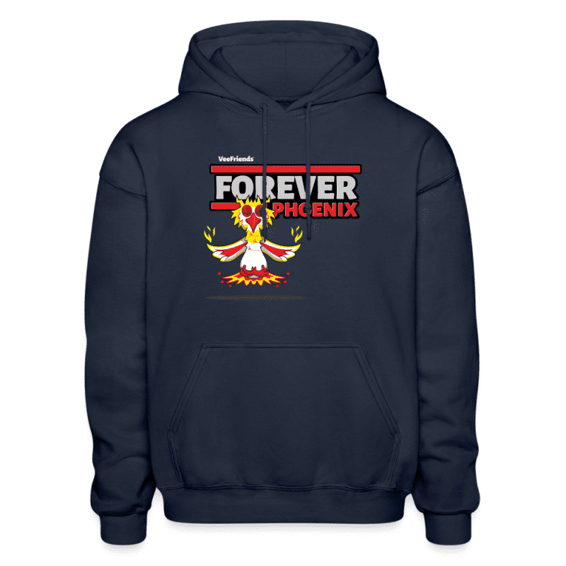 Forever Phoenix Character Comfort Adult Hoodie - navy