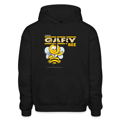 Gary Bee Character Comfort Adult Hoodie - black