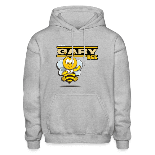 Gary Bee Character Comfort Adult Hoodie - heather gray