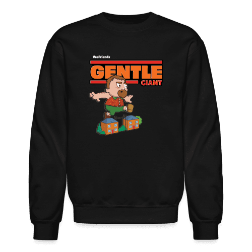 Gentle Giant Character Comfort Adult Crewneck Sweatshirt - black