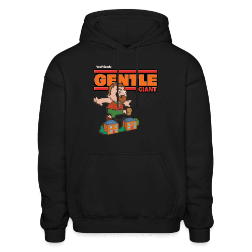 Gentle Giant Character Comfort Adult Hoodie - black