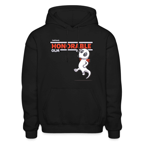 Honorable Olm Character Comfort Adult Hoodie - black