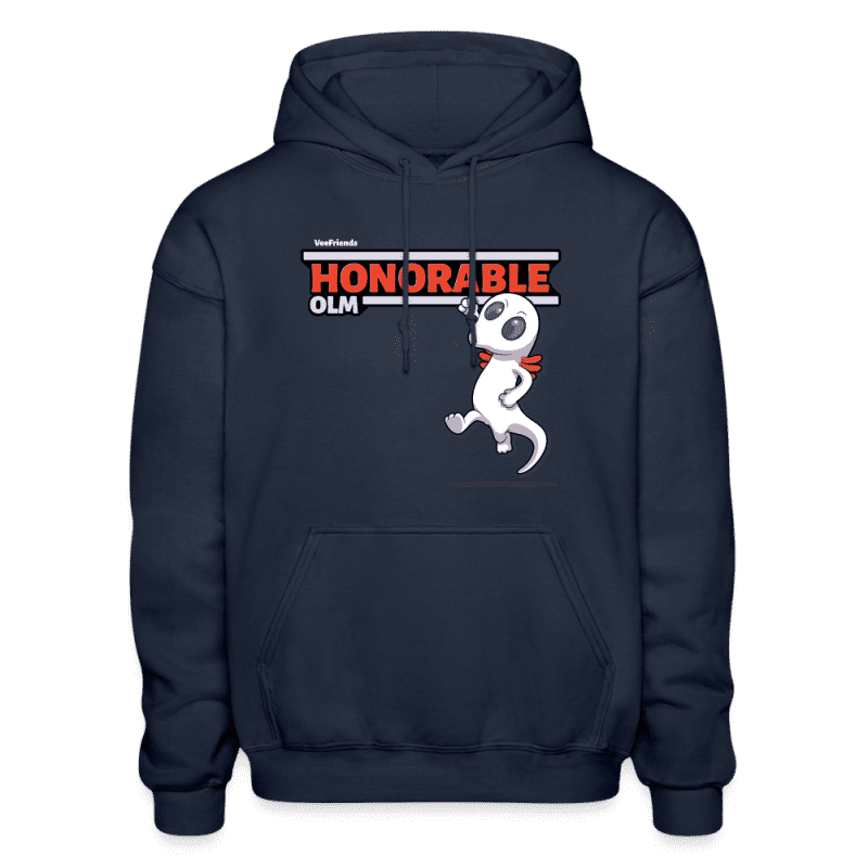 Honorable Olm Character Comfort Adult Hoodie - navy