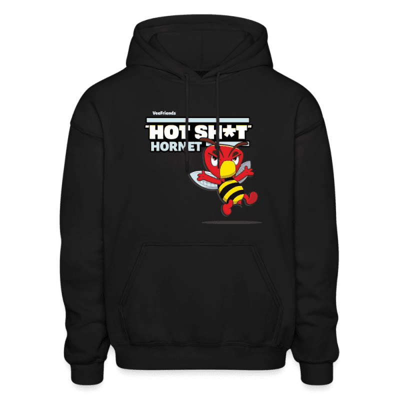 "Hot Sh*t" Hornet Character Comfort Adult Hoodie - black