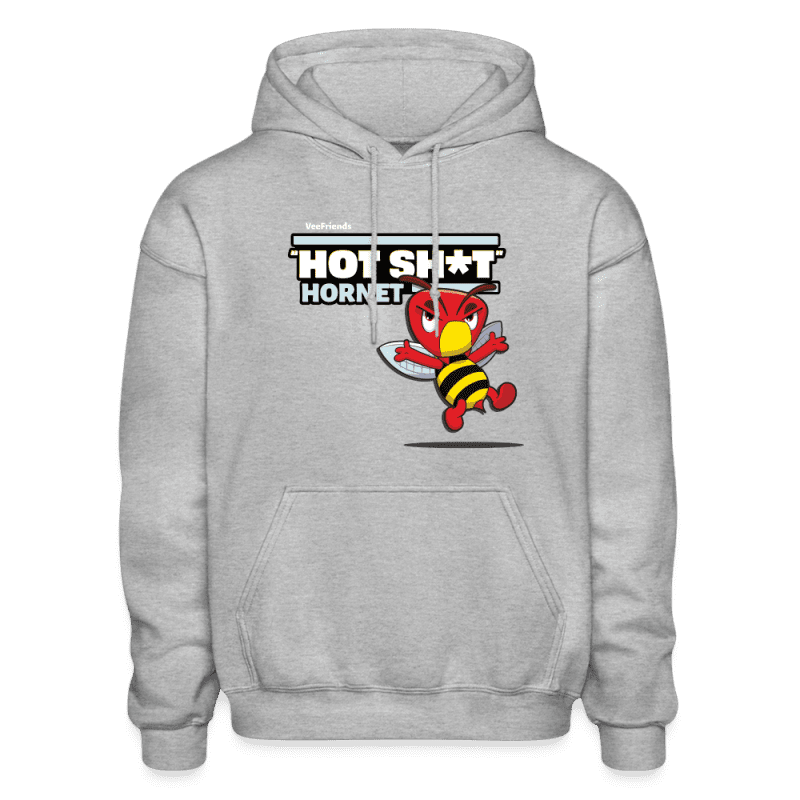 "Hot Sh*t" Hornet Character Comfort Adult Hoodie - heather gray