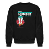 Humble Hummingbird Character Comfort Adult Crewneck Sweatshirt - black