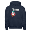 Humble Hummingbird Character Comfort Adult Hoodie - navy