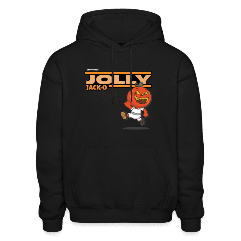 Jolly Jack-O Character Comfort Adult Hoodie - black