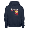 Juicy Jaguar Character Comfort Adult Hoodie - navy