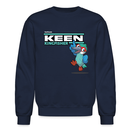 Keen Kingfisher Character Comfort Adult Crewneck Sweatshirt - navy