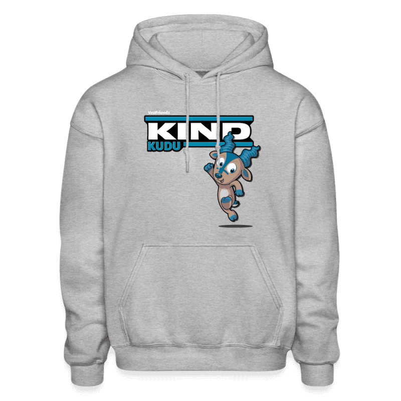 Kind Kudu Character Comfort Adult Hoodie - heather gray