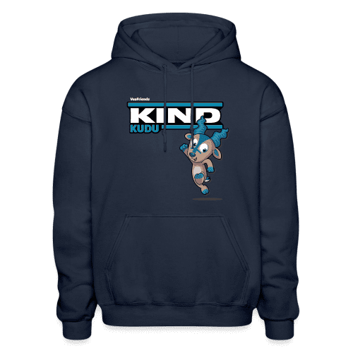 Kind Kudu Character Comfort Adult Hoodie - navy