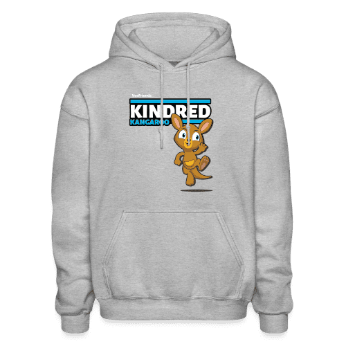 Kindred Kangaroo Character Comfort Adult Hoodie - heather gray